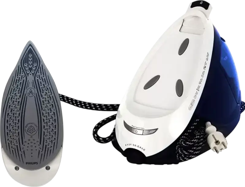Philips PerfectCare Elite GC9635/20 Steam Generator Iron, 2700W, 7.5 bar Pressure, T-ionic Glide Soleplate, OptimalTEMP Technology, 1800ml Tank, Blue