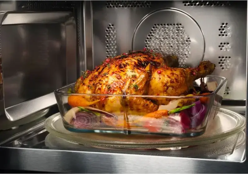 AEG TMS5G25IEM Series 5000 Built-in Microwave Oven with Quartz Grill, 25L, 900W Microwave, 1000W Grill, Stainless Steel, Silver/Black
