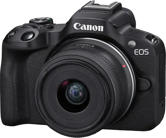 Aparat Foto Mirrorless Canon EOS R50 Black Content Creator Kit