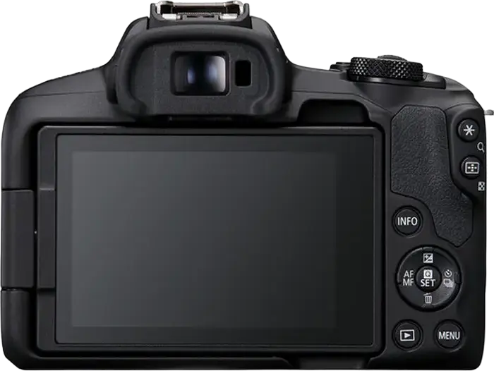 Kit Creator de Conținut Canon EOS R50, Senzor APS-C CMOS 24.2MP, DIGIC X, Video 4K UHD, Obiectiv RF-S 18-45mm, Grip Trepied, Microfon, Negru