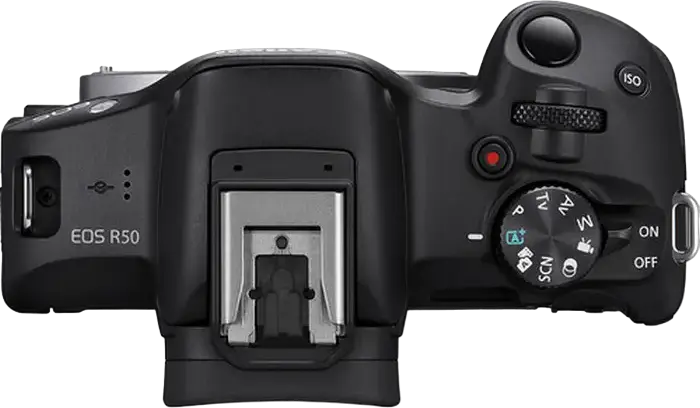Kit Creator de Conținut Canon EOS R50, Senzor APS-C CMOS 24.2MP, DIGIC X, Video 4K UHD, Obiectiv RF-S 18-45mm, Grip Trepied, Microfon, Negru
