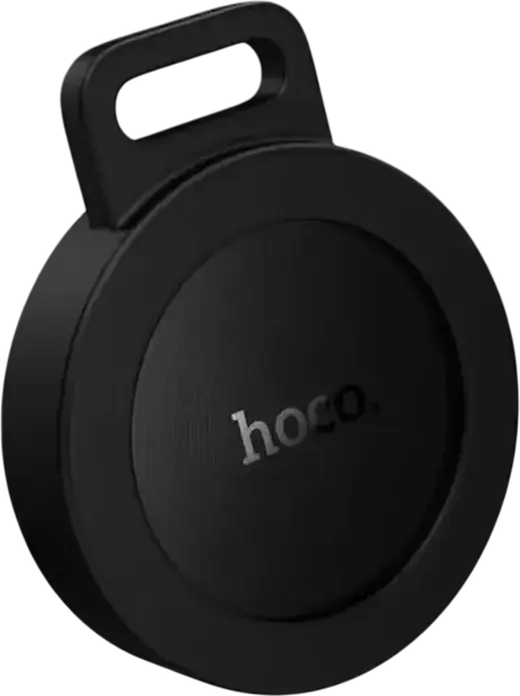 Tracker GPS Hoco E101 Dual Anti-Lost, Negru, Compatibil cu Apple Find My si Google Find My Device, Material ABS, Baterie CR2032, Pozitionare Globala
