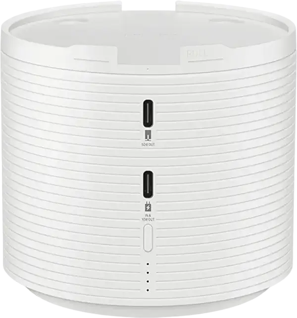 Baza cu Baterie Samsung VG-FBB3BA/XC pentru The Freestyle, Power Bank 32000mAh, 3.6V, Iesire 50W, Baterie Portabila pentru Proiector, Alb
