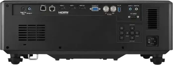 Ricoh PJ WUL6680 High-End Laser Projector, WUXGA Native Resolution, 8500 ANSI Lumens, 4K Signal Support, DLP, HDBaseT, IP5X Dust-Proof, Black