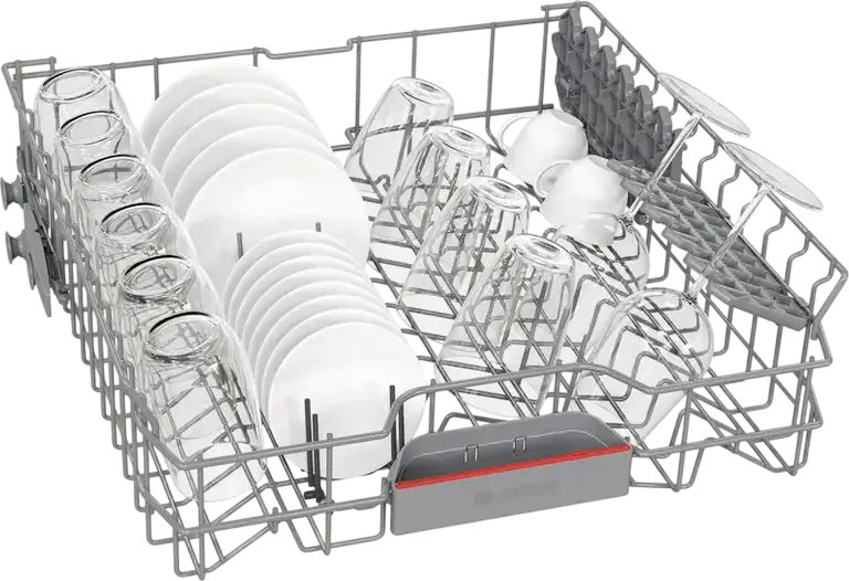 Bosch SMV46KX55E Fully Built-in Dishwasher, 13 Place Settings, EcoSilenceDrive Motor, AquaStop, VarioFlex Baskets, 6 Programs, 44 dB, 60 cm