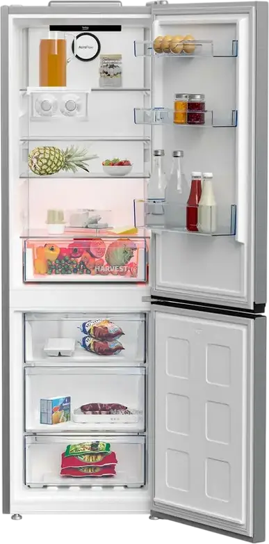Холодильник Beko B5RCNA365HXB, 316 л, No Frost, ProSmart Inverter, HarvestFresh, цвет нержавеющая сталь, 186.5x59.5x66.3 см