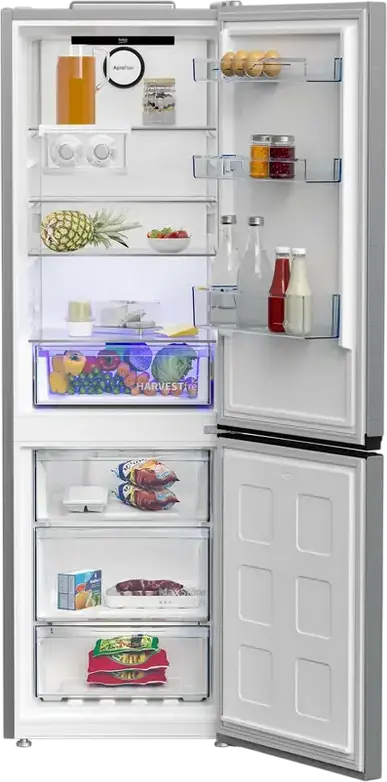 Холодильник Beko B5RCNA365HXB, 316 л, No Frost, ProSmart Inverter, HarvestFresh, цвет нержавеющая сталь, 186.5x59.5x66.3 см