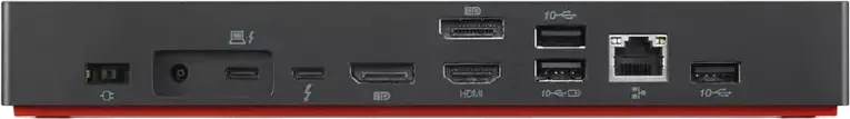 Dock Lenovo ThinkPad Universal Thunderbolt 4 40B00135US, 40Gbps, 100W PD, Suport Display 8K/4K, 16 Porturi, HDMI 2.1, DP 1.4, Intel vPro, Negru