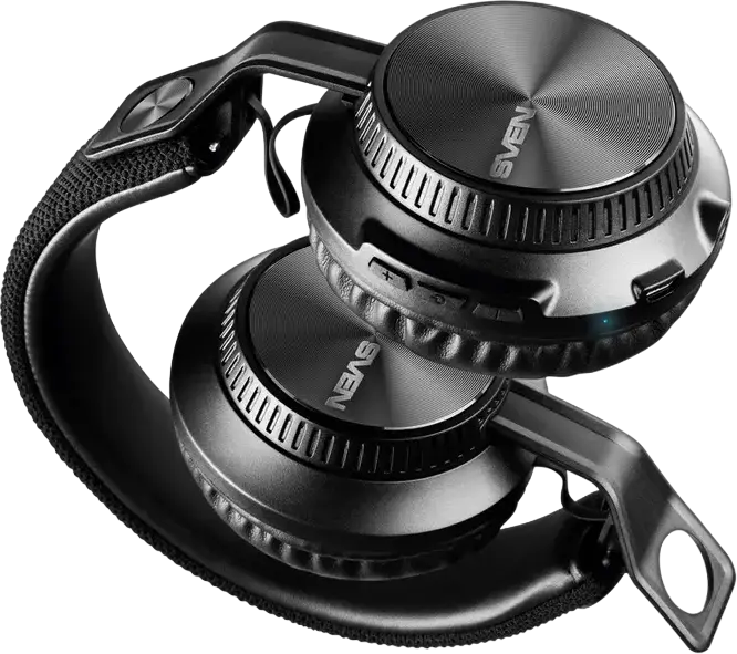 Casca Wireless Stereo SVEN AP-B630MV, Bluetooth 5.3/5.0, Microfon Integrat, Difuzoare de 40mm, Design Circumaural Inchis, Negru