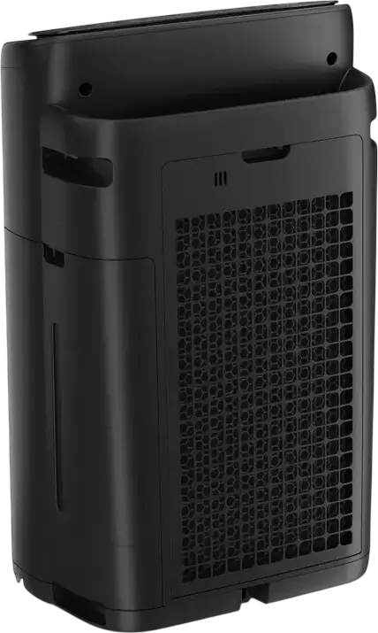 Sharp UA-KIN52E Air Purifier and Humidifier with Plasmacluster Ionization, HEPA Filter, 2.7L Water Tank, Wi-Fi Sharp Life Air, Charcoal Grey, for 38 m²
