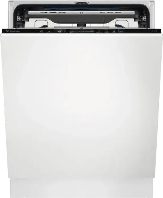 Electrolux EEG68520W GlassCare 700 Built-in Dishwasher, 14 Place Settings, Inverter BLDC Motor, SatelliteClean, AirDry, WiFi, LED Display, Black