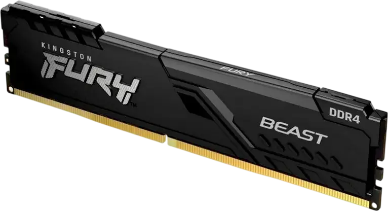 Kingston FURY Beast KF432C16BB1/16WP 16GB DDR4 3200MHz PC4-25600 CL16 288-Pin DIMM Desktop RAM with Heat Spreader and Intel XMP 2.0 Support