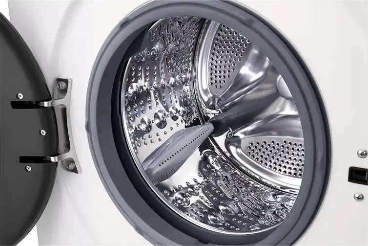 Стирально-сушильная машина LG W4X1085NWK с фронтальной загрузкой, 8кг стирка/5кг сушка, Inverter Direct Drive 6Motion, Steam, ThinQ Wi-Fi, 1400 об/мин