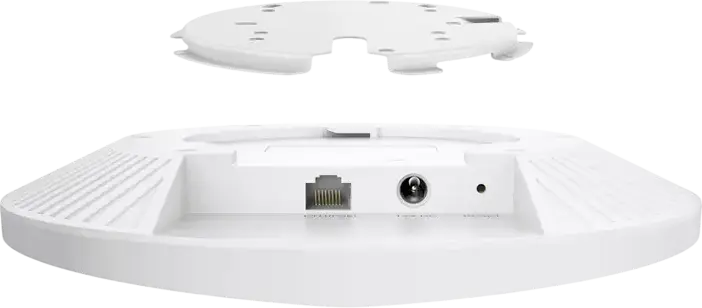 Точка доступа TP-Link Festa F67 Wi-Fi 6 AX5400 потолочного монтажа, 5.4 Гбит/с, порт 2.5G Ethernet, PoE+, MU-MIMO, бесшовный роуминг, облачное управление