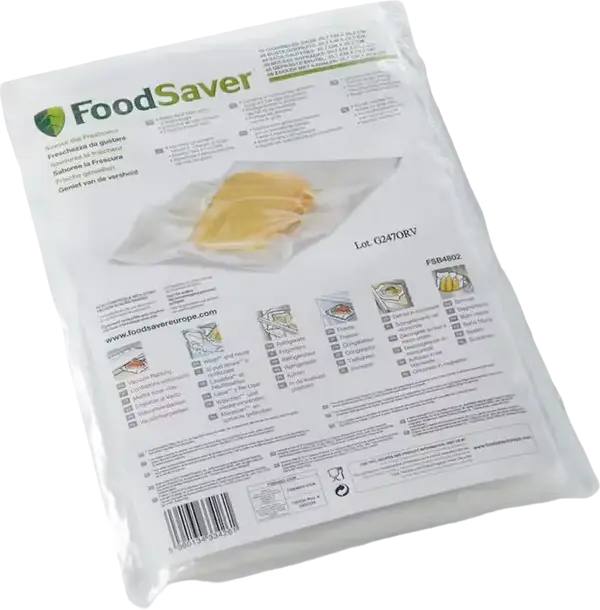 Pungi de vidat FoodSaver FSB4802-I, Transparent