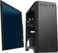 Gamemax Silent Hill H606 Carcasă Midi-Tower, Micro-ATX, Mini-ITX, Panouri Laterale cu Izolare Fonică, Șasiu Oțel Negru, Ventilator Rear 120mm, VGA 345mm