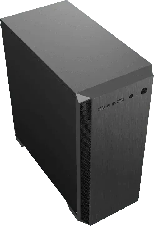 Gamemax Silent Hill H606 Carcasă Midi-Tower, Micro-ATX, Mini-ITX, Panouri Laterale cu Izolare Fonică, Șasiu Oțel Negru, Ventilator Rear 120mm, VGA 345mm