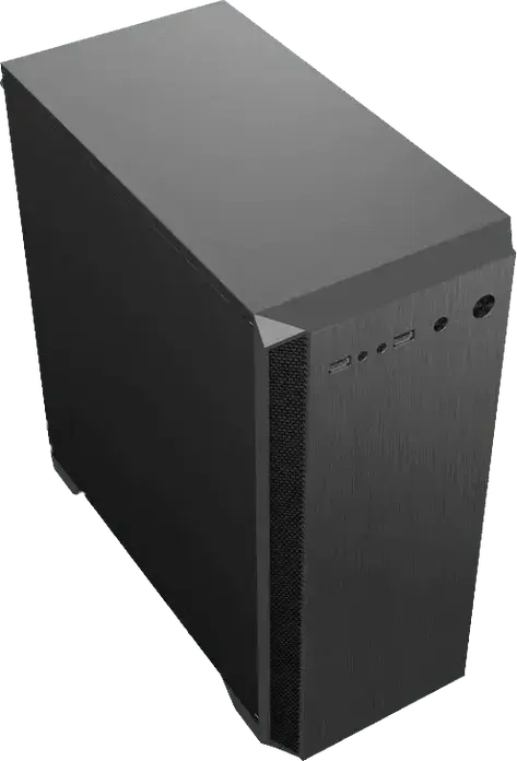Gamemax Silent Hill H606 Carcasă Midi-Tower, Micro-ATX, Mini-ITX, Panouri Laterale cu Izolare Fonică, Șasiu Oțel Negru, Ventilator Rear 120mm, VGA 345mm