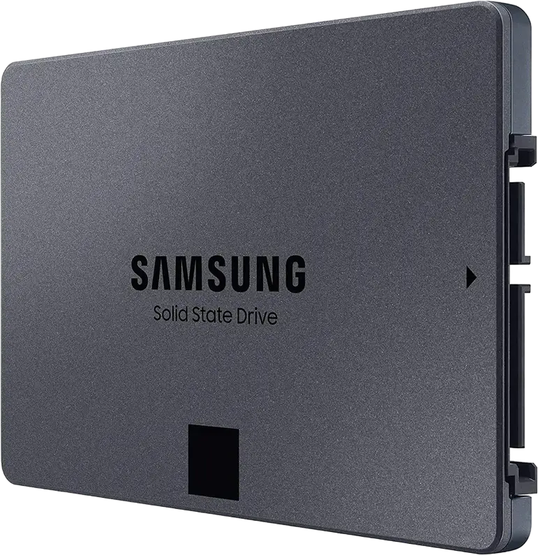 Samsung 870 QVO Internal SSD MZ-77Q2T0 2TB 2.5-inch SATA III 6Gb/s V-NAND QLC Up to 560MB/s Read 530MB/s Write with Intelligent TurboWrite