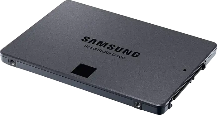 Samsung 870 QVO Internal SSD MZ-77Q2T0 2TB 2.5-inch SATA III 6Gb/s V-NAND QLC Up to 560MB/s Read 530MB/s Write with Intelligent TurboWrite