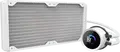 Cooler CPU Lichid AIO NZXT Kraken 280 RGB, Radiator Aluminiu 280mm, Ecran TFT LCD 1.54", 2 Ventilatoare F140 RGB Core, Pompa Asetek, Suport NZXT CAM