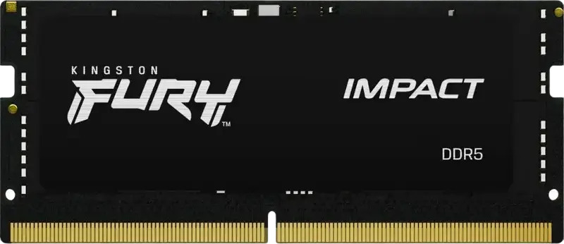Kingston FURY Impact 16GB DDR5 6400MHz CL38 Laptop Memory RAM KF564S38IB-16 SO-DIMM PC5-51200 Intel XMP 3.0 Plug-and-Play