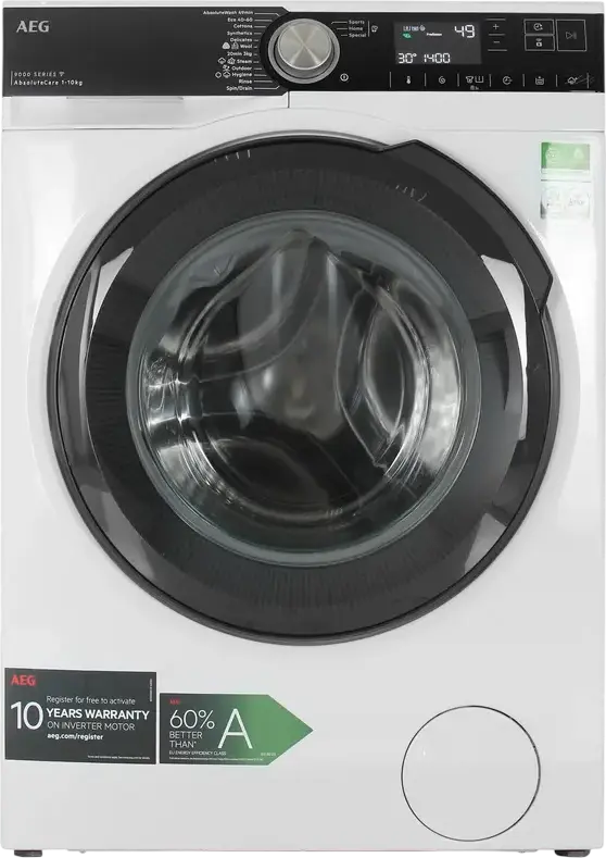 Mașină de spălat AEG LFR95146SUE, 10kg, Alb