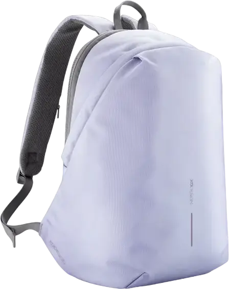 Rucsac Anti-furt Laptop XD Design Bobby Soft, 16L, Material Impermeabil, Compartiment 15.6 inch, Protectie RFID, Port USB, Violet