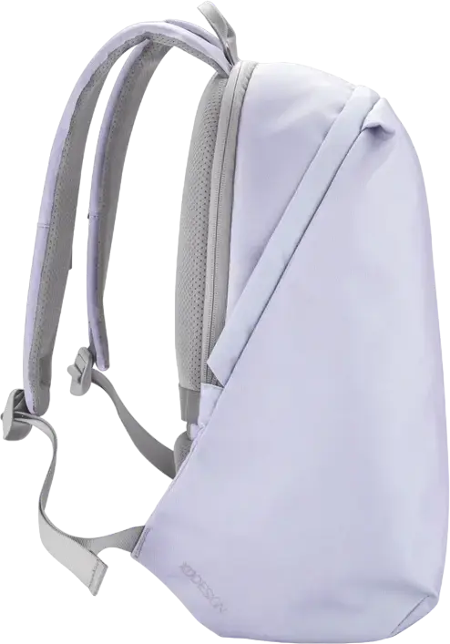 Rucsac Anti-furt Laptop XD Design Bobby Soft, 16L, Material Impermeabil, Compartiment 15.6 inch, Protectie RFID, Port USB, Violet
