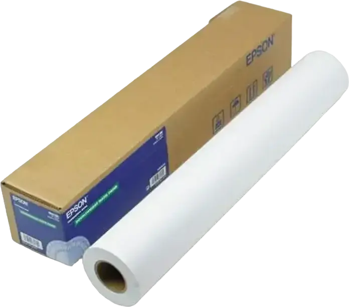 Hartaie pentru prezentari Epson Presentation Paper HiRes, Roll Matte-coated 42" (1067 mm x 30 m), 120 g/m2, Compatibila cu cerneala Dye, Pigment, Solvent