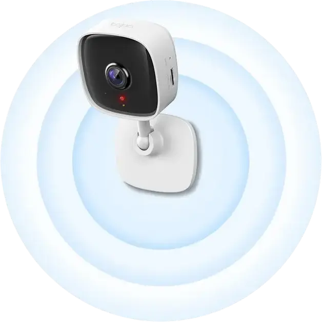 Camera de Supraveghere Wi-Fi TP-Link Tapo C110, Rezolutie 3MP 2K, Audio Bidirectional, Vedere Nocturna, Detectie Persoane si Planget Bebe, Slot MicroSD, Alb