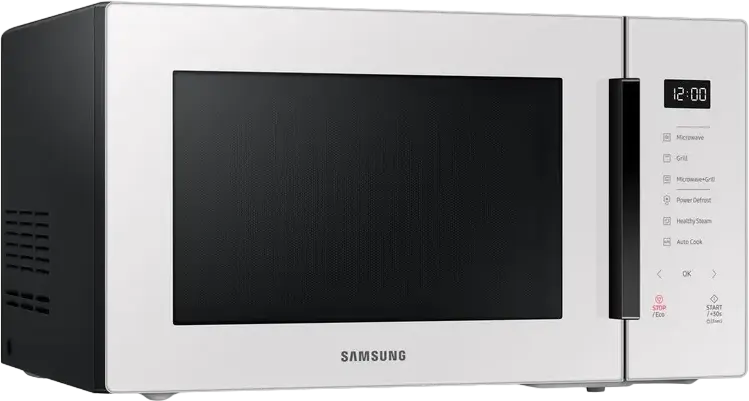 Samsung Bespoke MG30T5018UE/ET Combination Microwave with Grill, 30L, 1400W Microwave, 1500W Grill, Ceramic Inside, Healthy Steam, Glass Touch Control