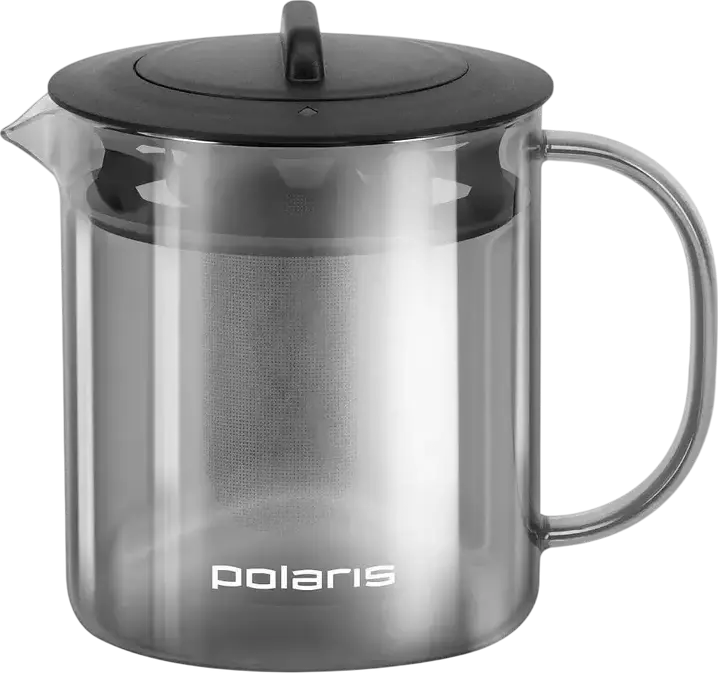 Ceainic cu infuzor Polaris Graphit-1000TP, 1L, Gri