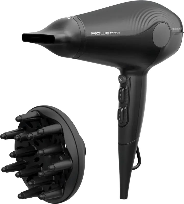 Uscător de păr Rowenta CV6430F0, 2100W, Negru