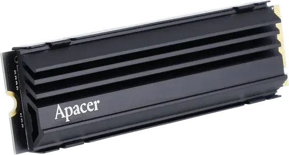 SSD Apacer AS2280Q4U 512GB M.2 PCIe Gen4 x4 NVMe 1.4, 3D NAND, Citire pana la 7400MB/s, Scriere pana la 7000MB/s, cu Radiator, Compatibil cu PS5 si PC-uri performante