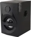 F&D F380X 2.1 Channel Multimedia Speaker System, 54W RMS, Bluetooth NFC USB SD AUX, Digital FM Radio, Wooden MDF Subwoofer with LED Lighting, Black
