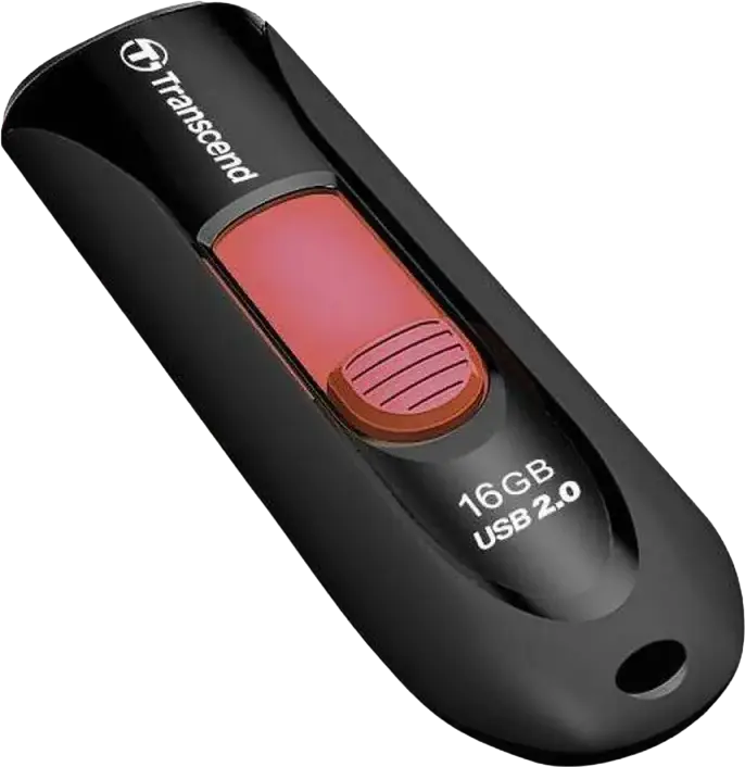 Stick USB Transcend JetFlash 590 USB 2.0, Conector Retractabil fara Capac, Plastic ABS, Indicator LED, Compatibil cu Windows, macOS, Linux