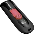 Stick USB Transcend JetFlash 590 USB 2.0, Conector Retractabil fara Capac, Plastic ABS, Indicator LED, Compatibil cu Windows, macOS, Linux