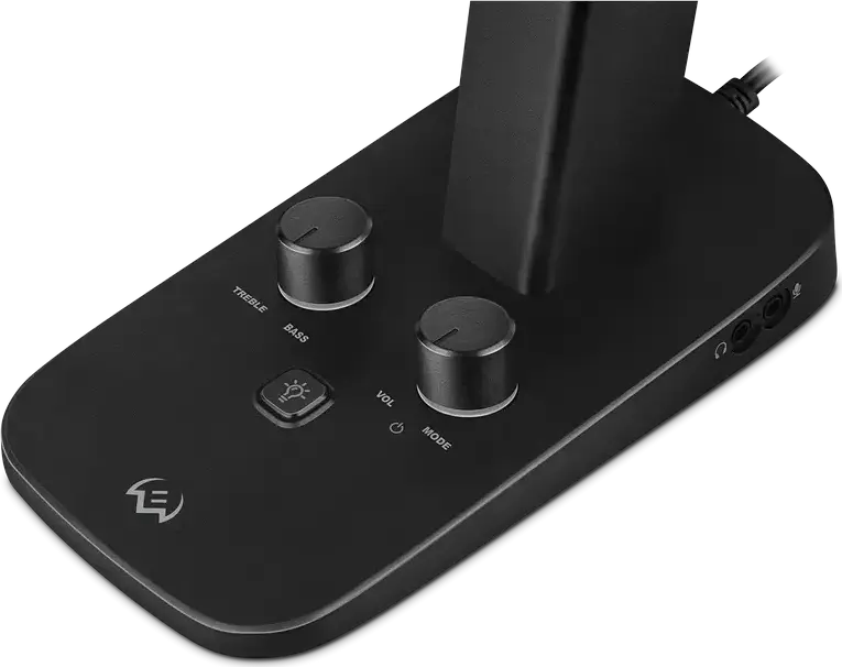 SVEN G600 Multimedia 2.0 Gaming Speaker System, 30W RMS, Bluetooth Wireless Streaming, Dynamic RGB Lighting, Bass Reflex, DSP Audio, Black