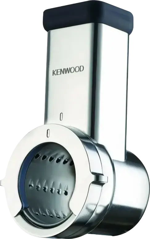 Мясорубка Kenwood MG 516, 1600 Вт, производительность 2 кг/мин, корпус из литого алюминия, 3 решетки, овощерезка с 4 дисками, серебристый