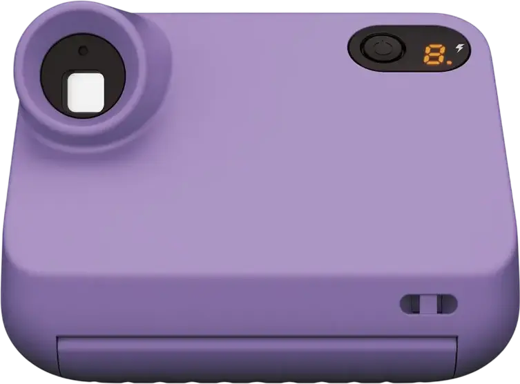 Polaroid Go Generation 2 Instant Camera, USB-C Rechargeable, 30% Recycled Plastic, Built-in Selfie Mirror, Self-timer, Double-exposure Mode
