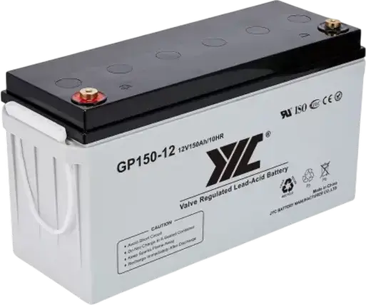 JYC GP200-12 VRLA AGM Battery 12V 150Ah Deep Cycle Maintenance-Free for UPS, Solar, Backup Power, M8 Terminal, 522x240x221mm