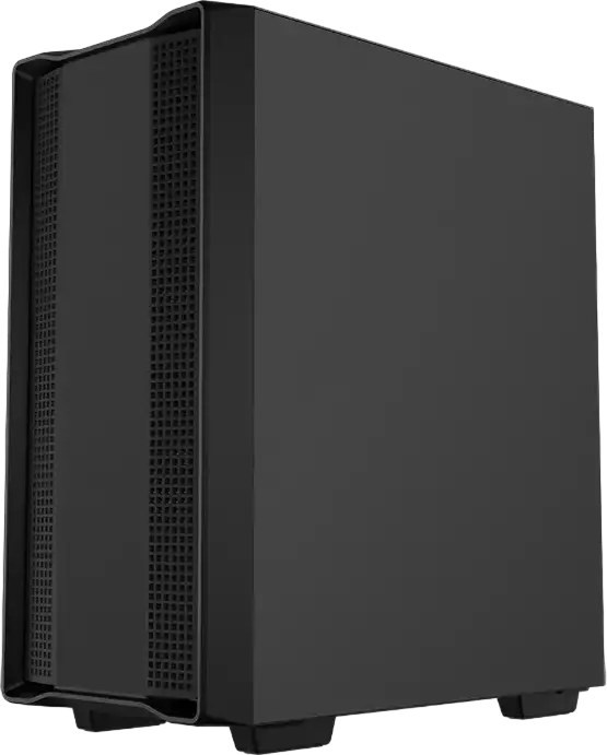 Deepcool CC560 ARGB V2 Midi-Tower PC Case, Black, Tempered Glass, Mesh Front, 4x 120mm ARGB Fans, E-ATX Support, 360mm Radiator Support