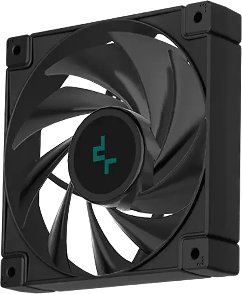 Deepcool CC560 ARGB V2 Midi-Tower PC Case, Black, Tempered Glass, Mesh Front, 4x 120mm ARGB Fans, E-ATX Support, 360mm Radiator Support