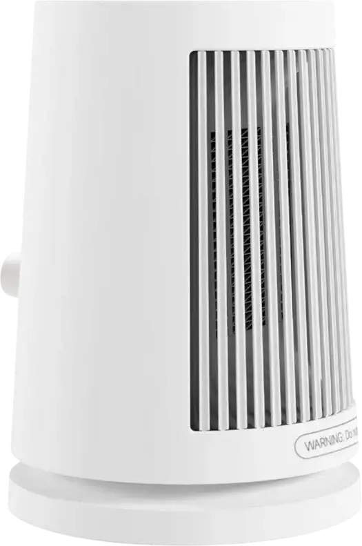 Xiaomi Desktop Heater ZMNFJ01YMEU 600W PTC Ceramic Space Heater with 45 Degree Wide-Angle Oscillation and Tilt Protection, White