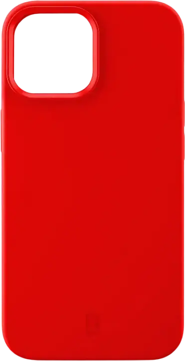 Cellularline Sensation Case for iPhone 13 mini, Soft-touch Silicone with Microban Antibacterial Technology and Microfibre Lining
