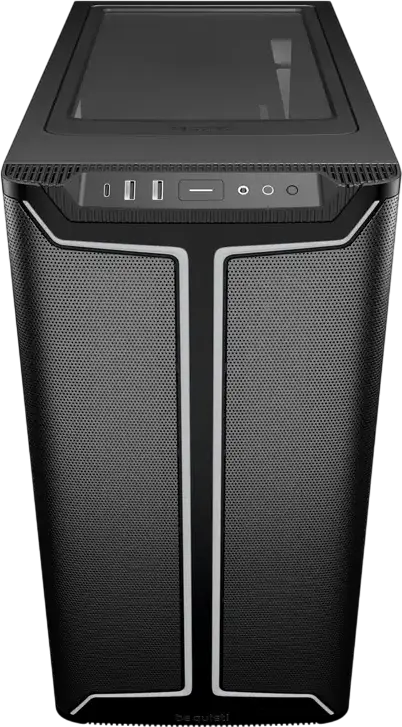be quiet! Pure Base 501 DX Carcasa Midi-Tower Negru, ATX/M-ATX/Mini-ITX, Sticla Temperata, 3 Ventilatoare 140mm PWM, Iluminare ARGB, USB-C 3.2 Gen 2, BGW77