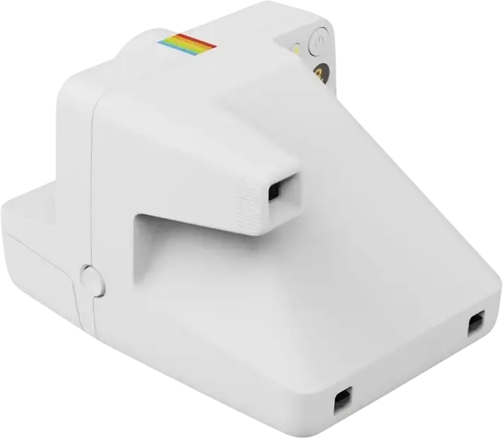 Polaroid Now+ Gen 3 App-Connected Instant Camera, Bluetooth, USB-C Charging, Two-Lens Autofocus, i-Type Film Compatible, White
