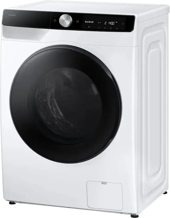Samsung WD90DG6G94BKUA Washer-Dryer Combo, 9kg Wash/5kg Dry, Digital Inverter, AI Ecobubble, SpaceMax, SmartThings WiFi, 1400 rpm, White/Black