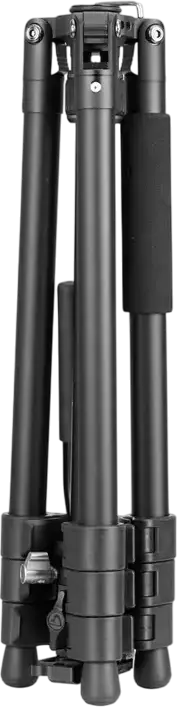 Vanguard VESTA GO 264AV12 Aluminium Tripod with VEO PV-12 2-Way Video Head, 164cm Max Height, 6kg Load, Arca-type Plate, Smartphone Adaptor, Black